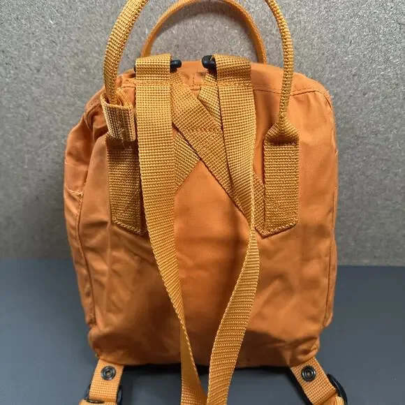 Fjallraven Kanken Mini Backpack Spicy Orange 5-Pocket Everyday Outdoor Pack - Picture 5 of 15